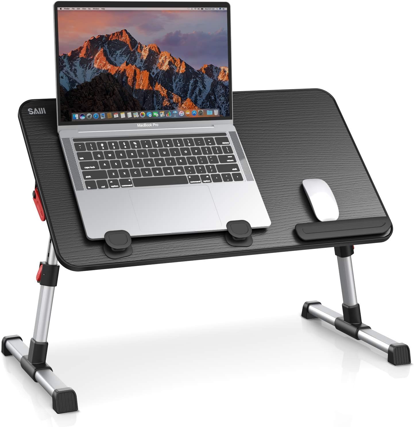 Foto 1 | Mesa De Escritorio Para Portátil Saiji, Ajustable, Negra - Venta Internacional.
