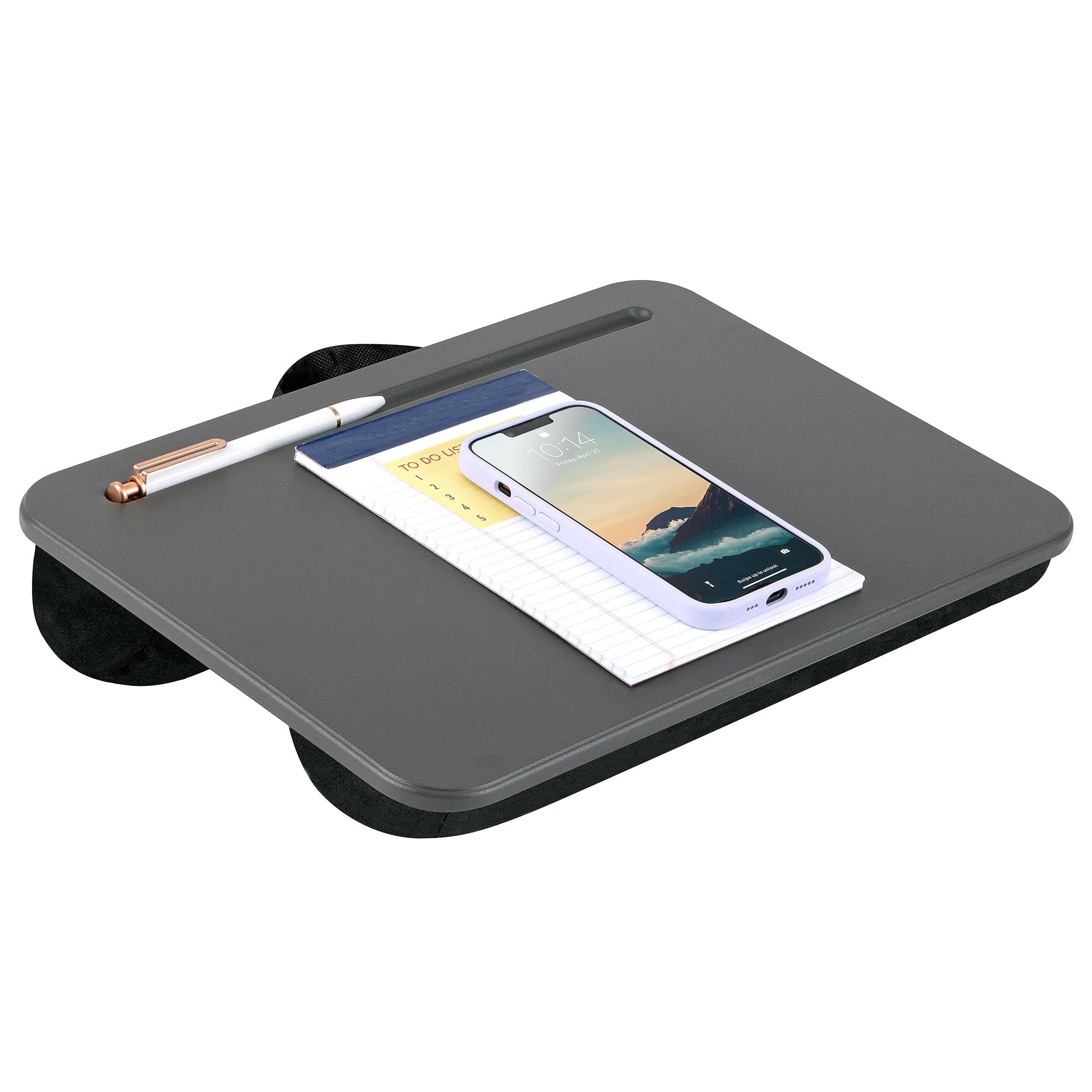Lap Desk LapGear Compact Charcoal para Portátiles de 15 Pulgadas - Venta Internacional