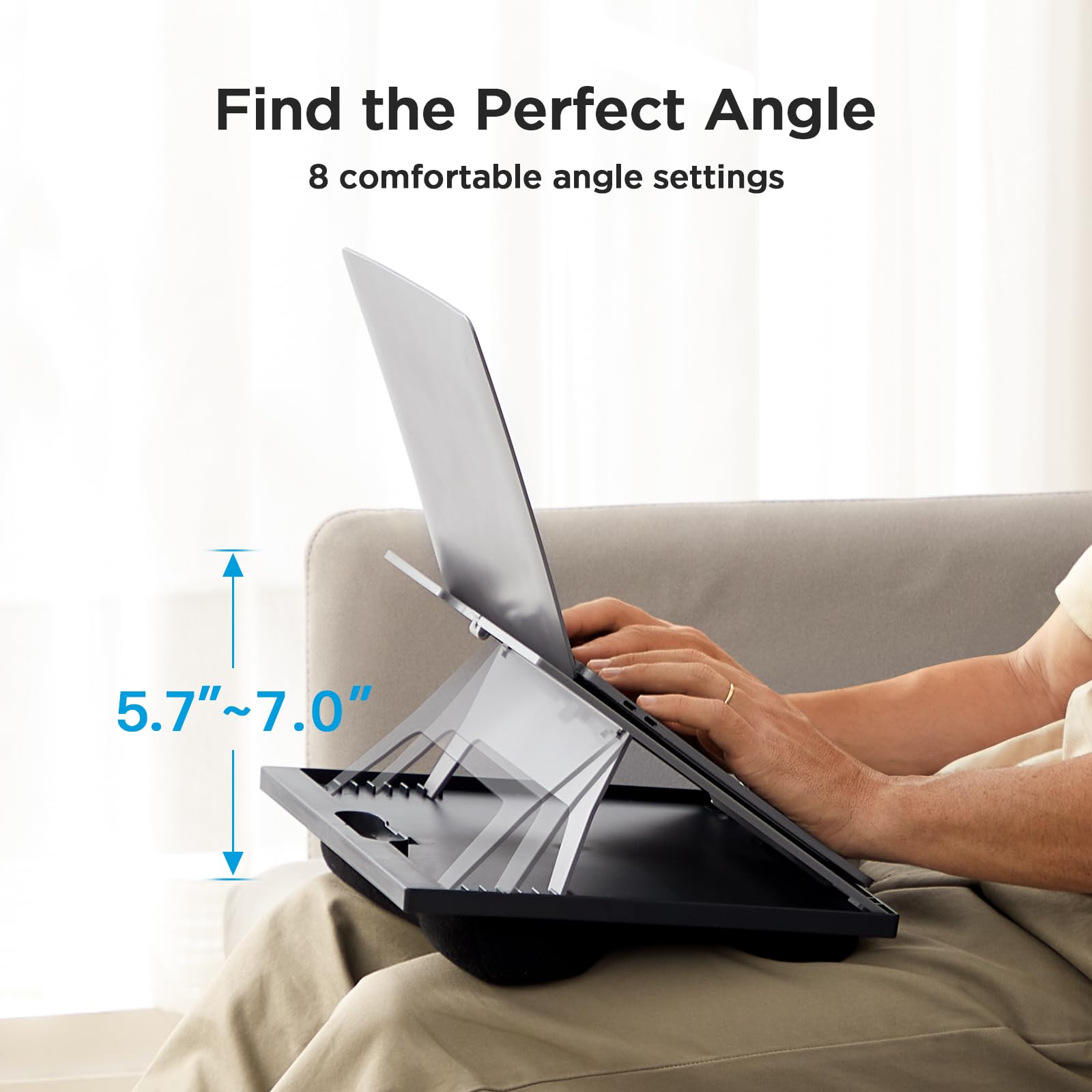 Foto 3 pulgar | Soporte Ajustable Para Portátil Huanuo Con 8 Ángulos Para Sofá  Cama - Venta Internacional.