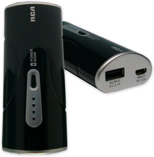 Foto 3 | Bateria De Respaldo 5200 Mah, Color Negra Marca Rca