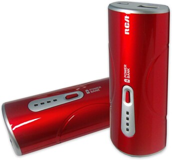 Foto 2 | Bateria De Respaldo 5200 Mah, Color Roja Marca Rca