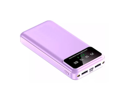 Foto 3 | Power Bank Lila Pastel/ultrarápida