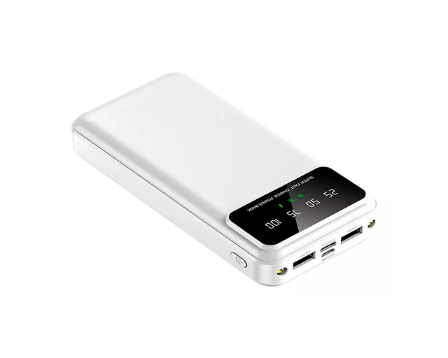 Foto 4 pulgar | Power Bank Blnco/ultrarápida