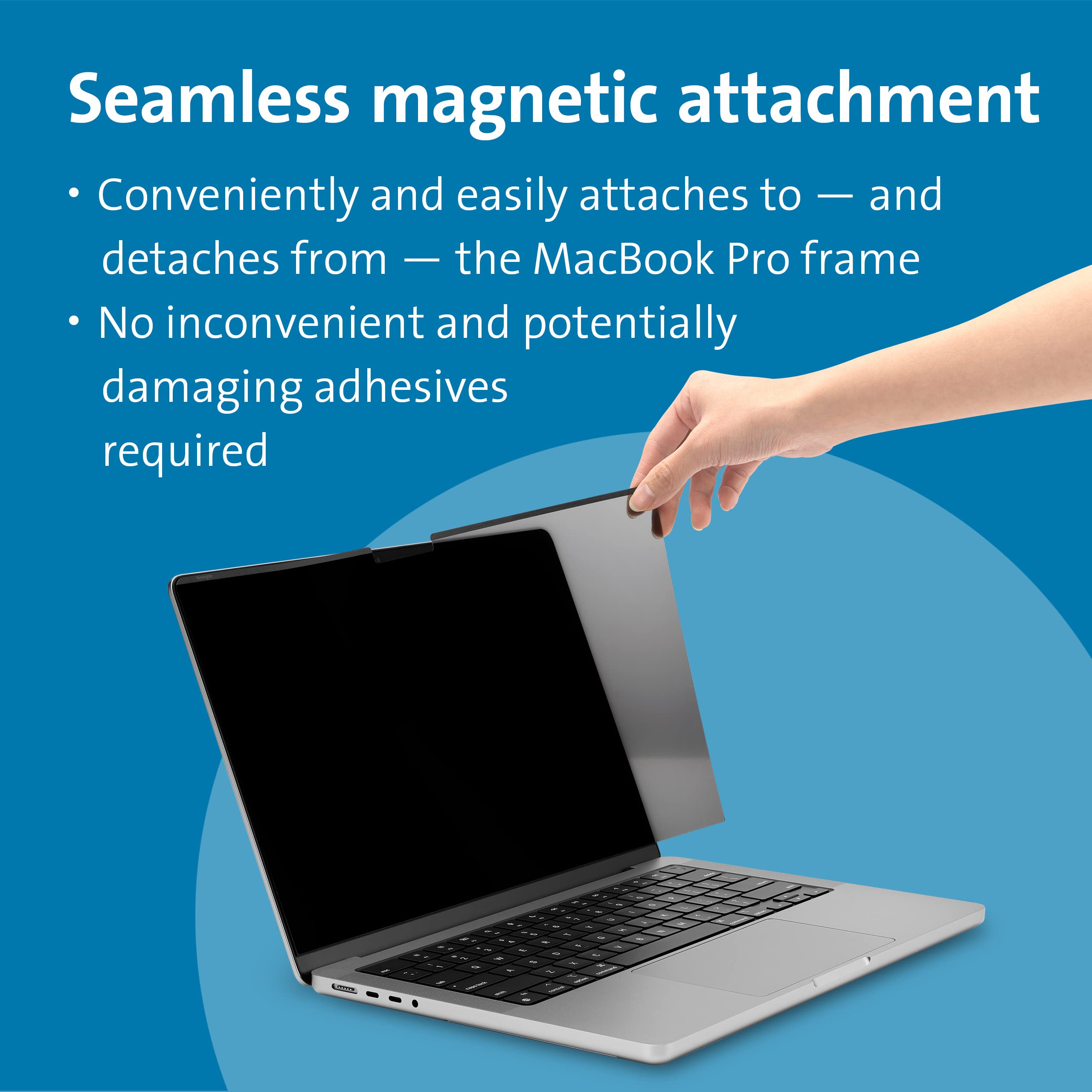 Foto 2 | Pantalla De Privacidad Kensington Mp14 Magnetic Para Macbook Pro De 14 Pulgadas - Venta Internacional.