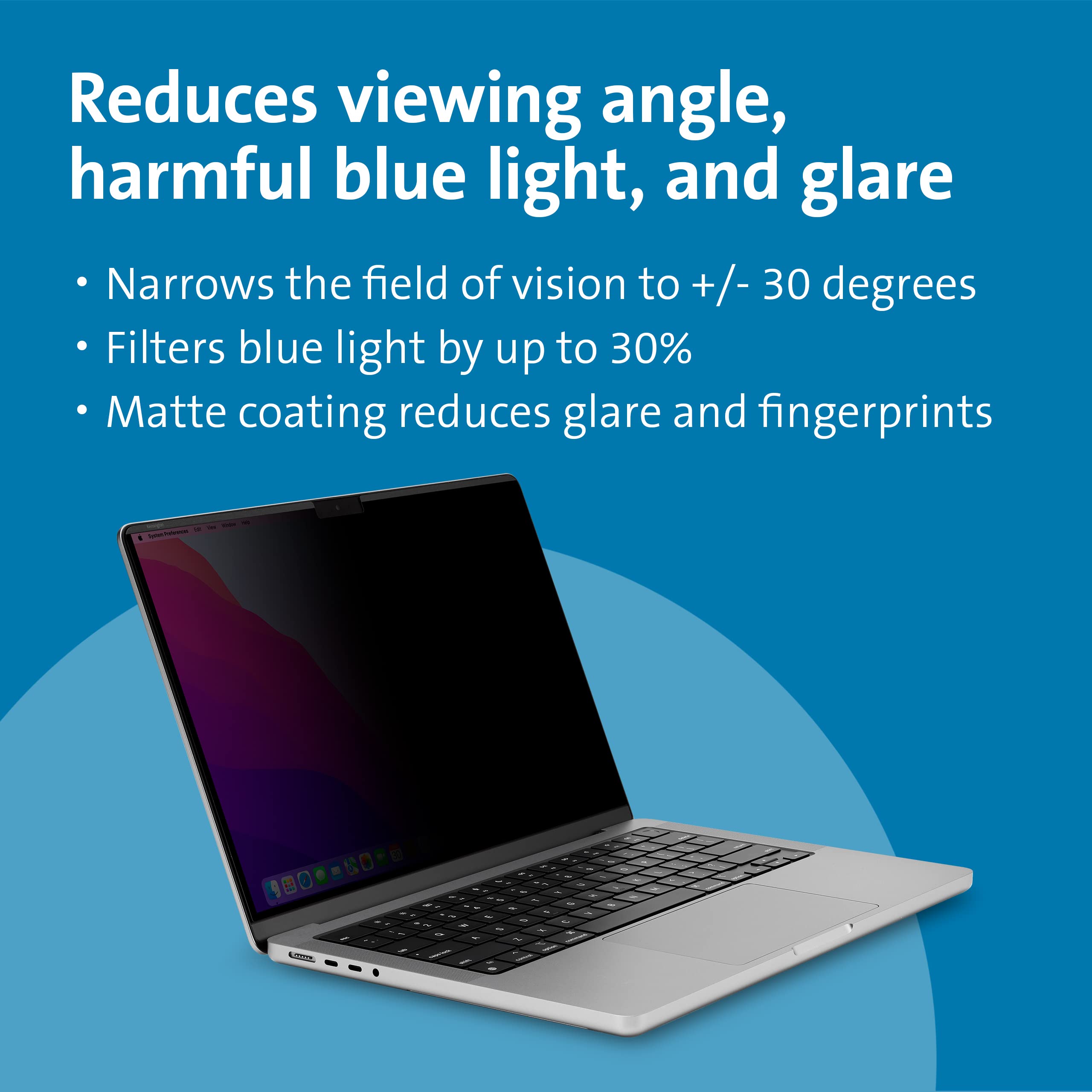 Foto 5 pulgar | Pantalla De Privacidad Kensington Mp14 Magnetic Para Macbook Pro De 14 Pulgadas - Venta Internacional.