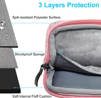 Foto 2 | Funda Protectora Funbu para Laptop/Tableta MacBook color Rosa