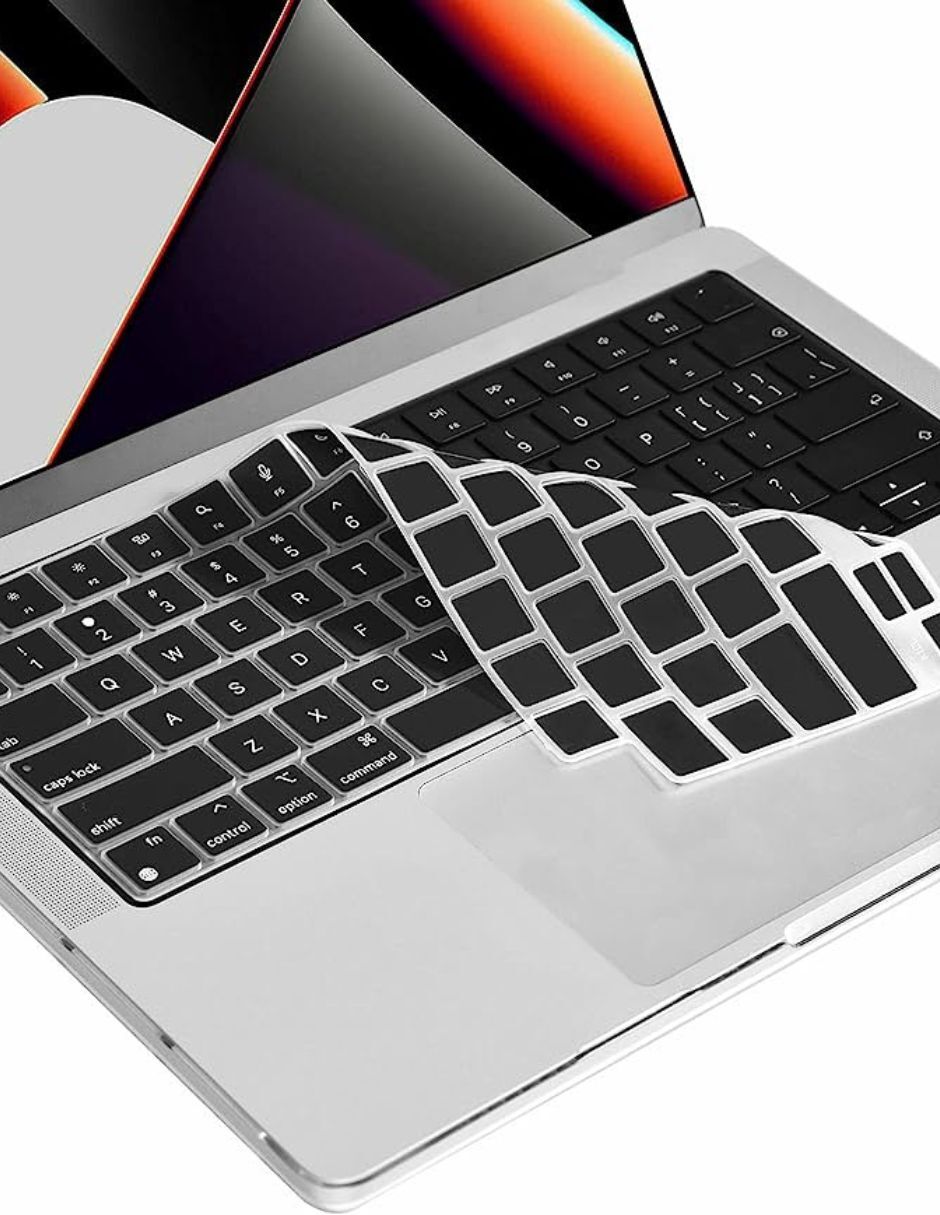 Foto 2 pulgar | Boba Cubreteclado Para Macbook Negro Cubreteclado Para Macbook Negro