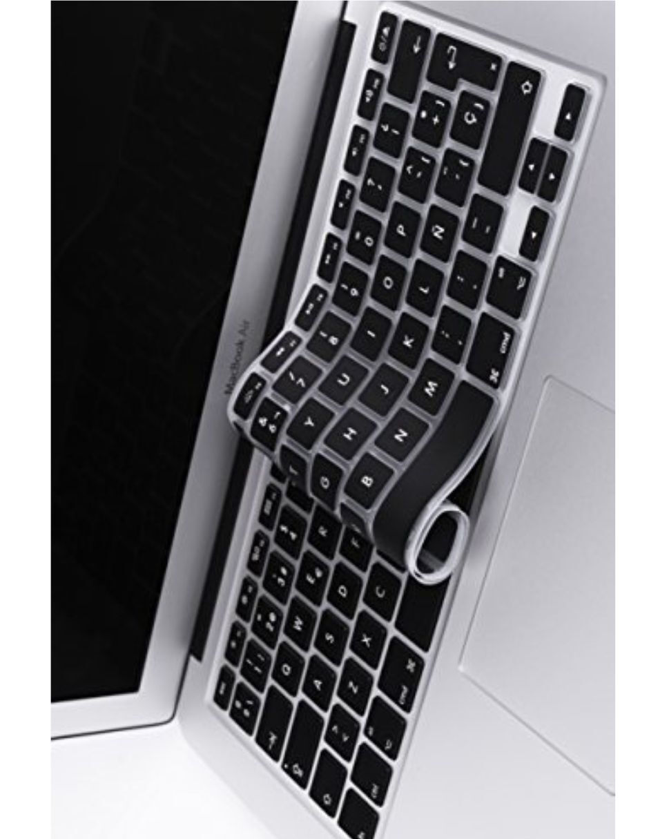 Foto 3 pulgar | Boba Cubreteclado Para Macbook Negro Cubreteclado Para Macbook Negro