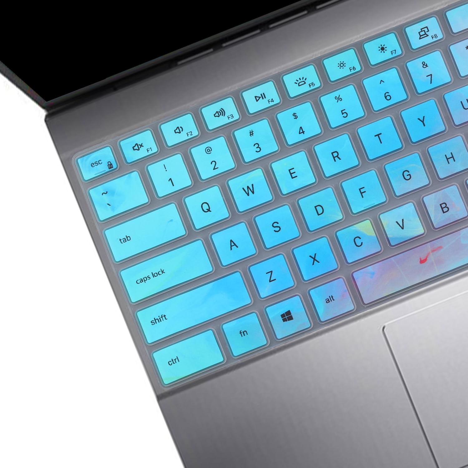 Foto 3 pulgar | Funda De Teclado Mubuy-gol Colorida Para Dell Inspiron 16/14 - Venta Internacional.