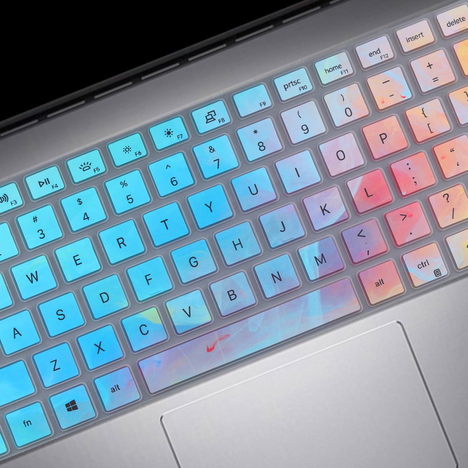 Foto 4 pulgar | Funda De Teclado Mubuy-gol Colorida Para Dell Inspiron 16/14 - Venta Internacional.
