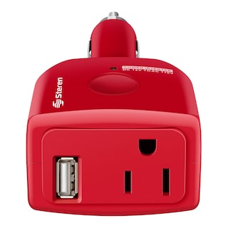 Foto 2 | Inversor de Corriente Automotriz de 75 W color Rojo 12 Vcc a 110 Vca
