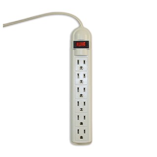 Foto 1 | Supresor de Picos Smarbitt Sbss-180j6 de 6 Contactos color Blanco