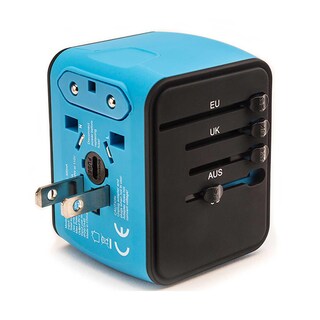 Foto 3 | Adaptador Smartbit de Viaje Universal color Azul