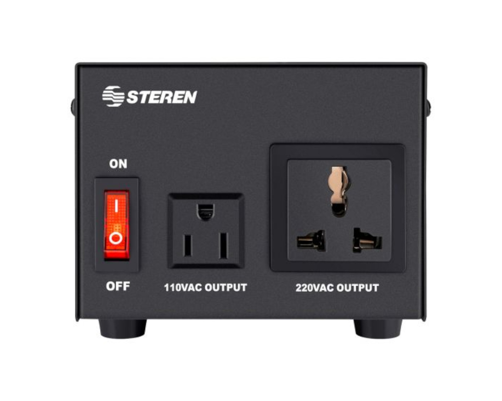 Foto 3 pulgar | Convertidor Voltaje Steren de 110 a 220 y 220 a 110 de 200w