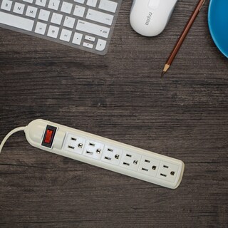 Foto 3 | Supresor de Picos de 90 Joules con 6 Contactos Smartbitt Sbss-90j6 color Blanco