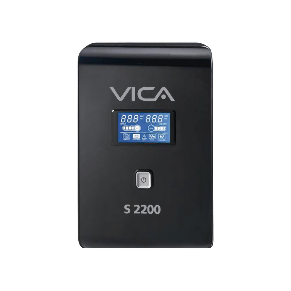 Foto 4 pulgar | No Break Interactivo Vica S2200 color Negro de 2200va/1200w con 8 Contactos