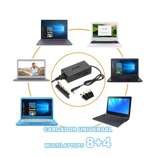 Foto 5 | Cargador Universal Para Laptop 12 Conectores 12-24v Elegate Ch25p Negro
