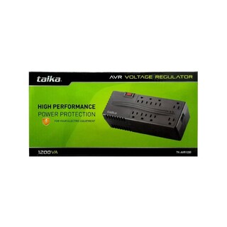 Foto 3 | Regulador Electronico Taika Tk-avr1200 De 1200va 8 Contactos
