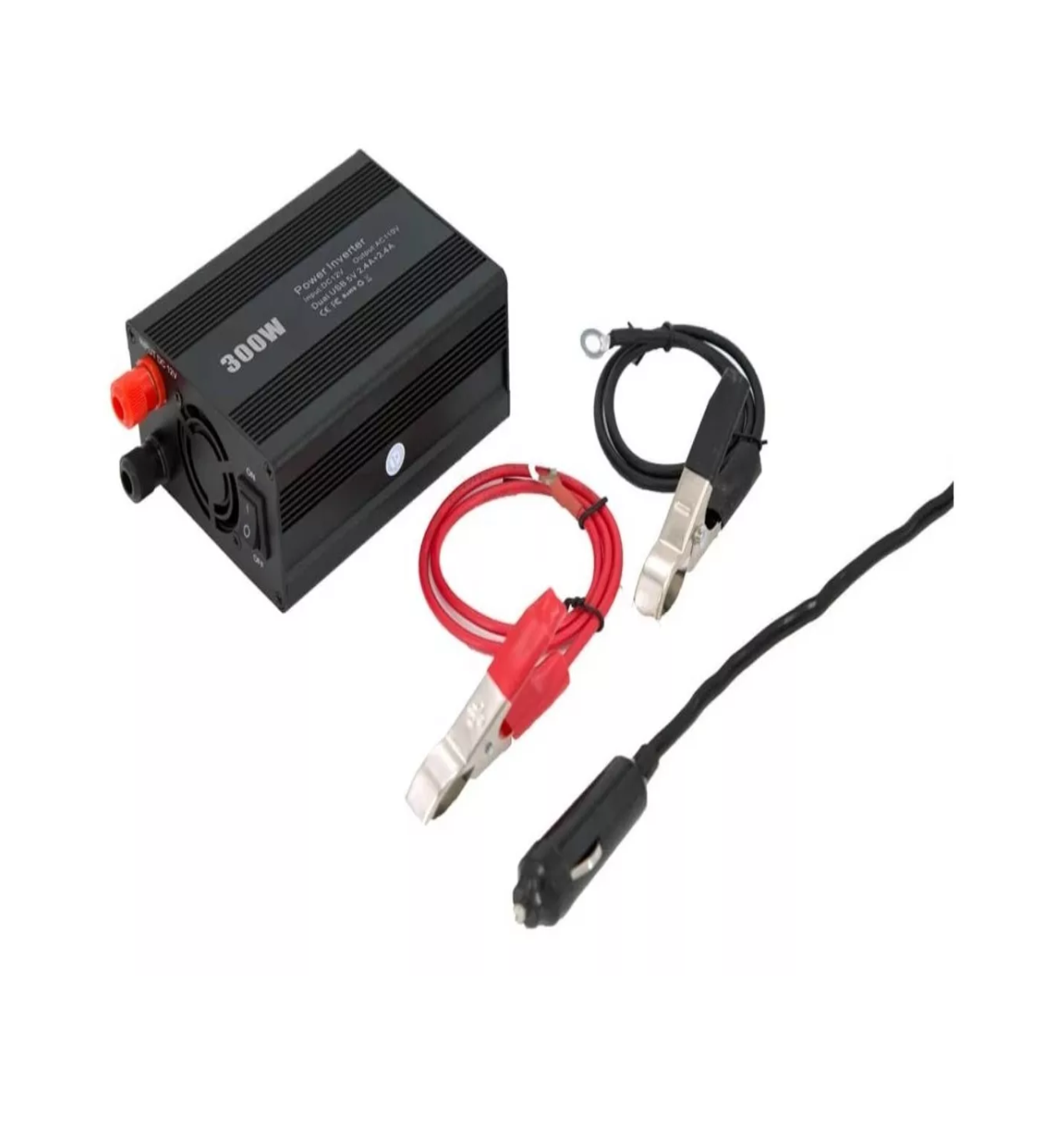 Foto 2 pulgar | Inversor de Potencia Lab.G Negro de 300 W para Auto