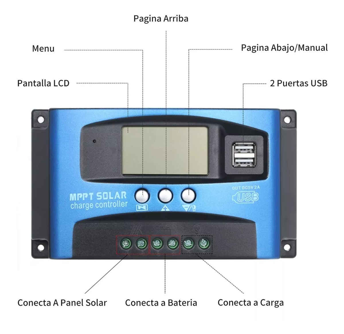 Foto 5 pulgar | Controlador de Carga Lab.G de 24 V