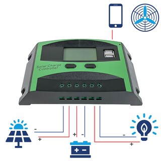 Foto 2 | Controlador De Carga Solar Mp-ctrl20