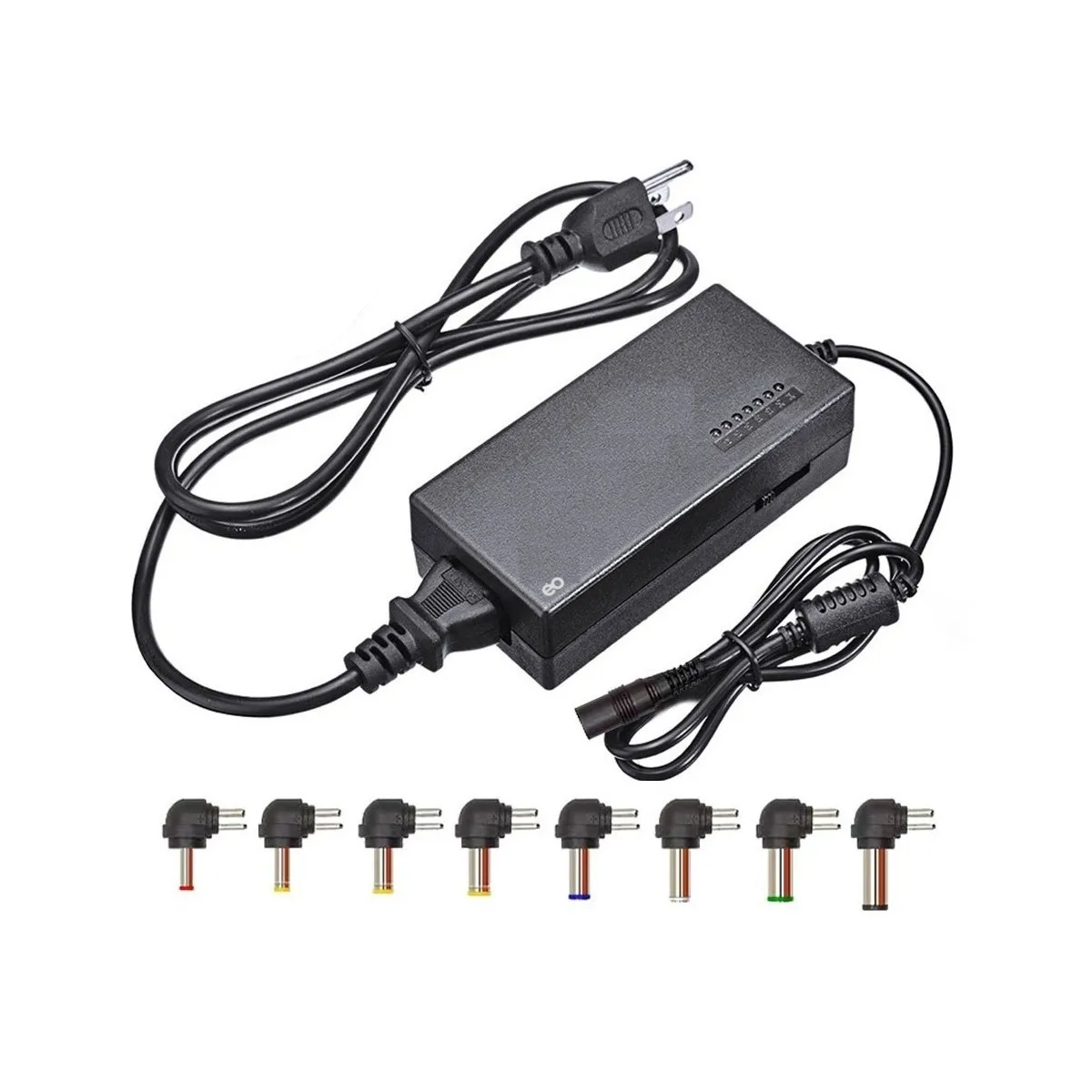 Foto 2 pulgar | Cargador Universal Para Laptops 96w Voltaje 12 24v Eo Safe Imports Esi-20123 Negro