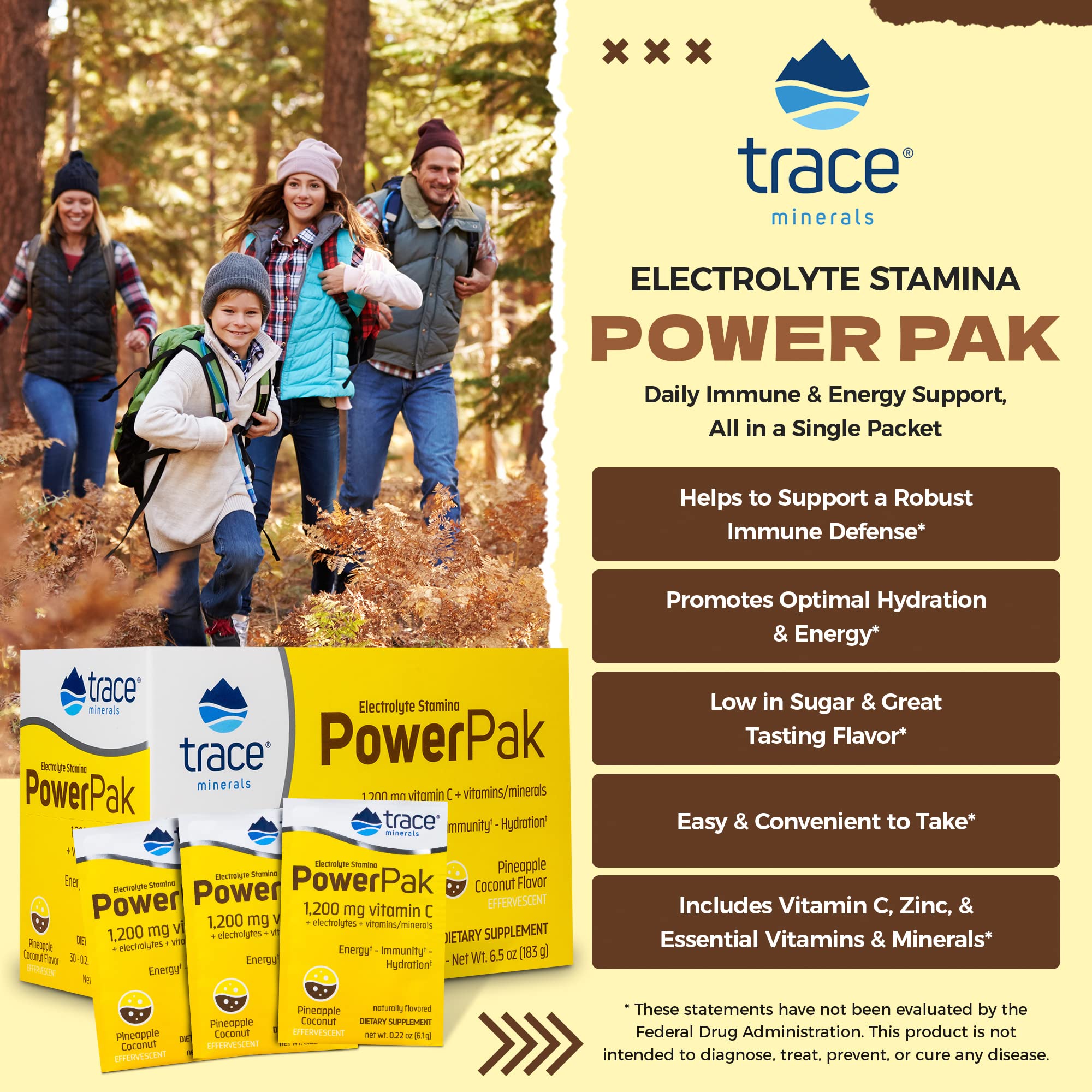 Foto 3 pulgar | Paquete de Electrolitos en Polvo Oligoelementos Power Pack de 30 - Venta Internacional