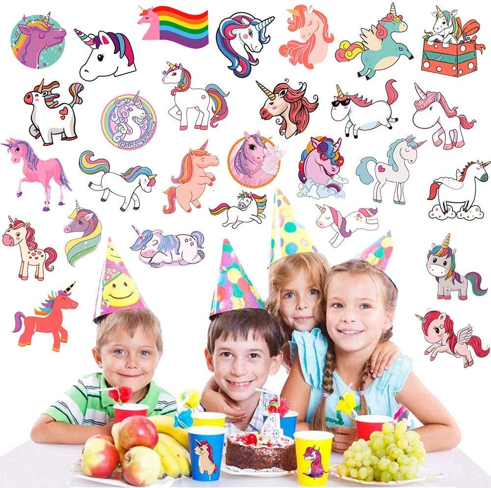 Foto 7 pulgar | Venta Internacional - Pegatinas Con Diseño De Unicornio, 50 Unidades, Impermeables, Para Portátil, Caja De Agua