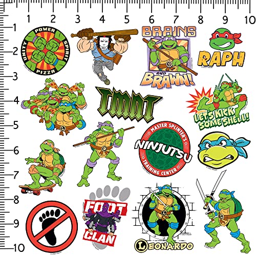 Foto 3 pulgar | Venta Internacional - Paquete De Pegatinas Graphics & More Tmnt Teenage Mutant Ninja Turtl