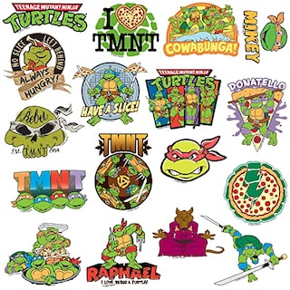 Foto 4 | Venta Internacional - Paquete De Pegatinas Graphics & More Tmnt Teenage Mutant Ninja Turtl