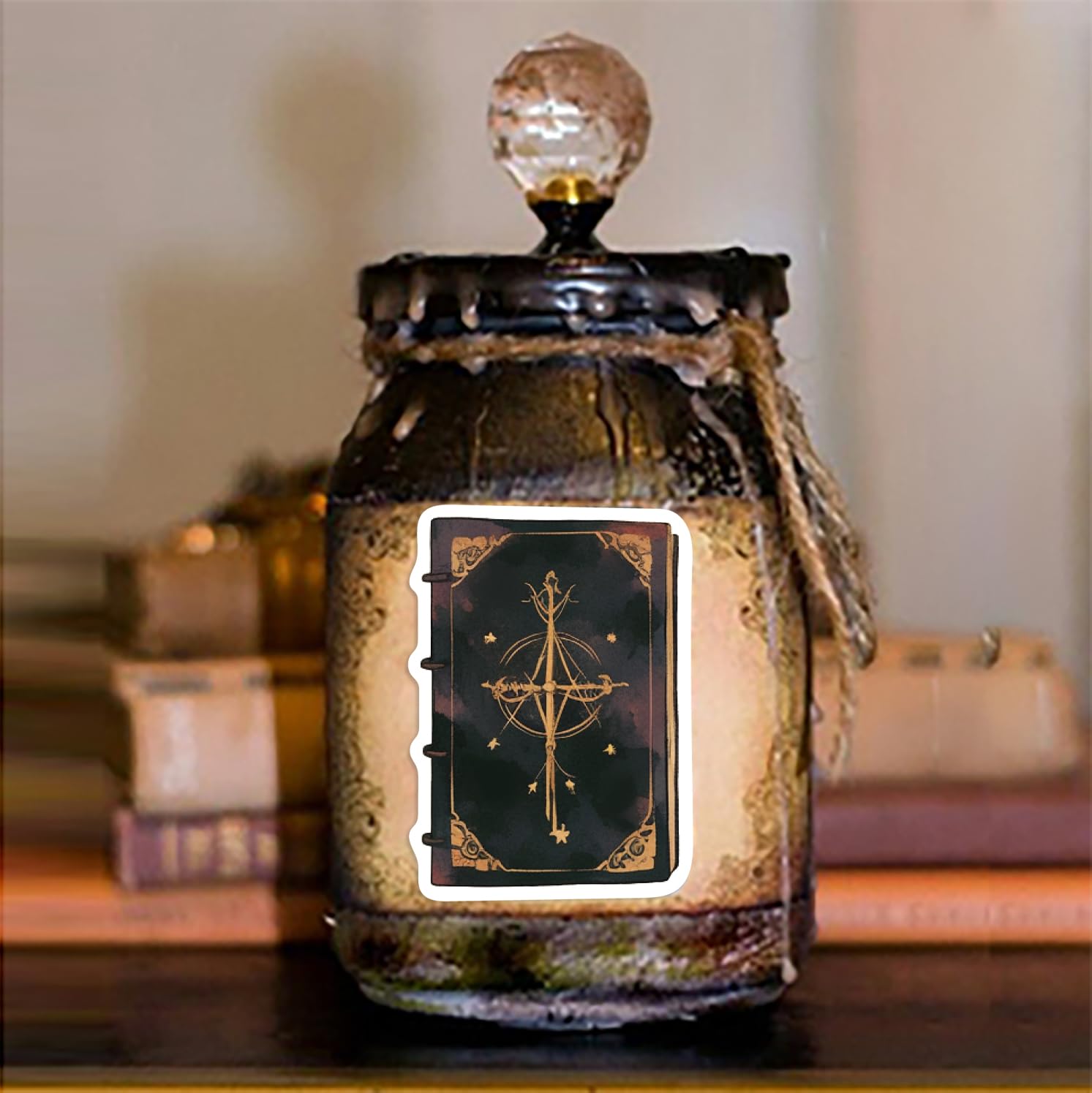 Foto 5 pulgar | Adhesivo Mkz Potion Tags Vintage Apothecary Dark Academia - Venta Internacional.