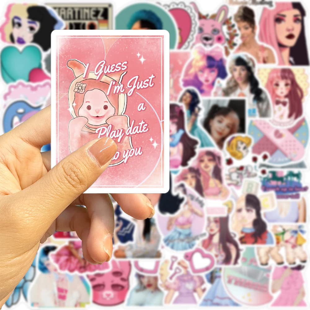 Foto 5 | Set De Pegatinas Melanie Martinez De Vinilo Impermeable (50 Unidades) - Venta Internacional.