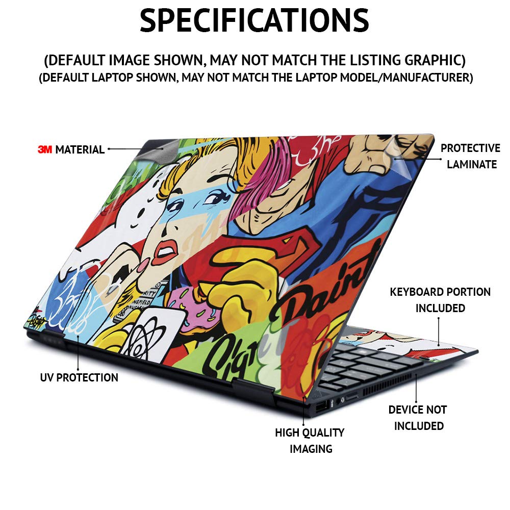 Foto 4 pulgar | Vinil Skin Mightyskins Para Alienware M17 R3 M17 R4 - Venta Internacional