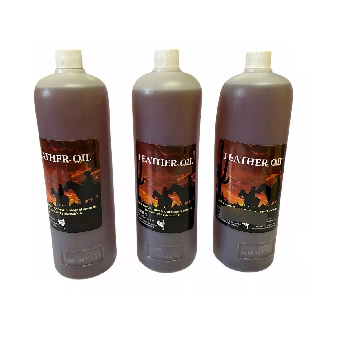 Foto 1 | Set 3 Aceites para el Cuidado de Monturas Eo Safe Imports Esi-9751  Marrón