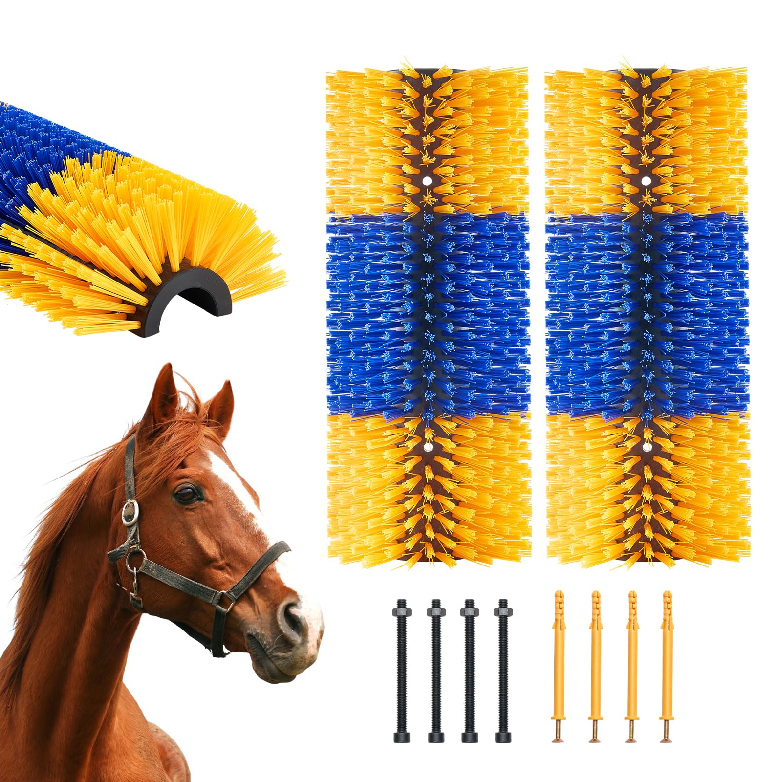 Foto 1 | Cepillo Para Rascar Ganado Vevor Para Caballos, Cerdos Y Ganado - Venta Internacional.