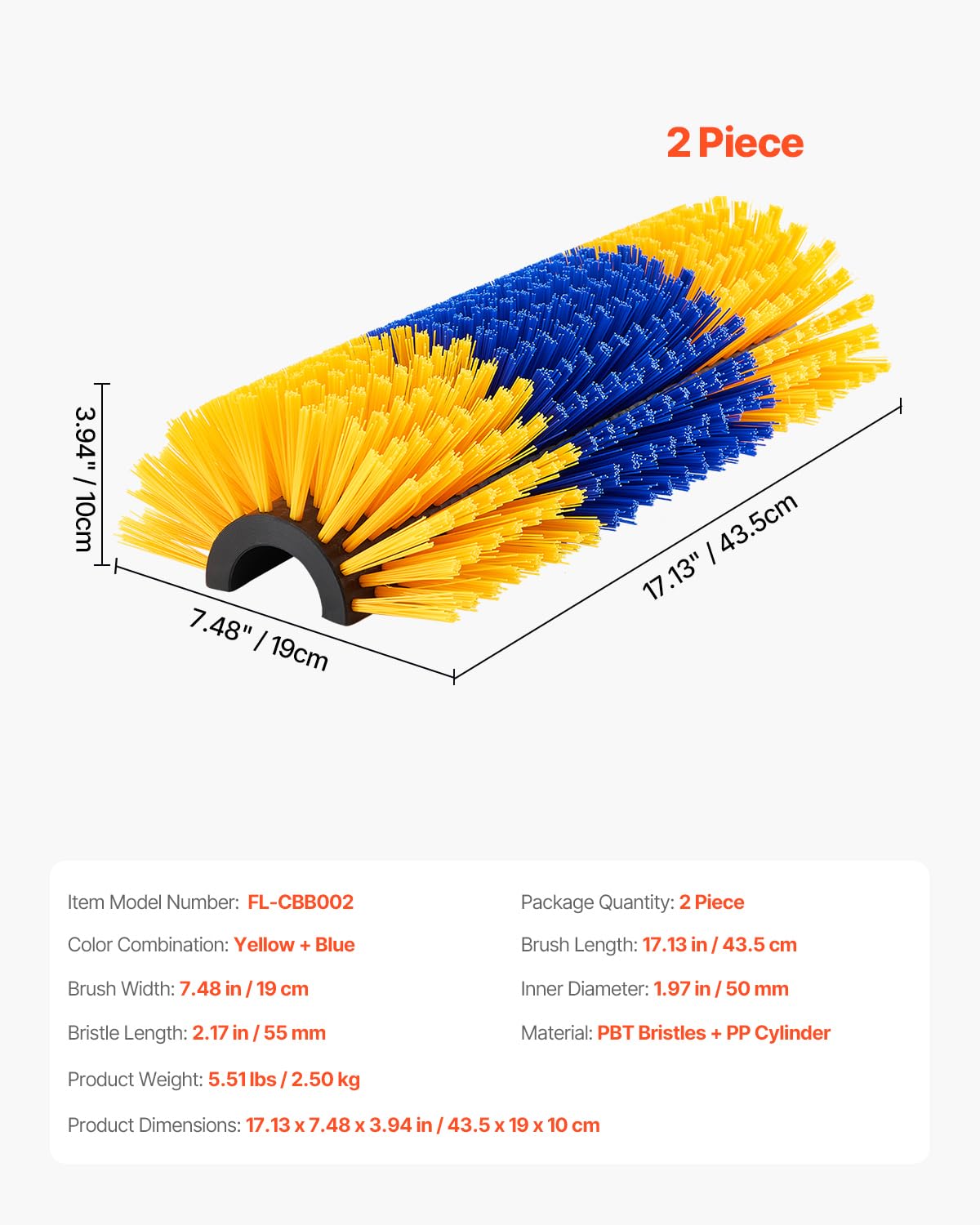 Foto 8 pulgar | Cepillo Para Rascar Ganado Vevor Para Caballos, Cerdos Y Ganado - Venta Internacional.