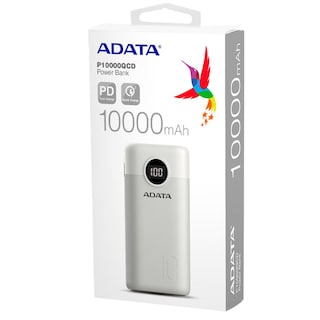 Foto 4 | Power Bank Digital 10,000mah Adata P10000qcd Blanco