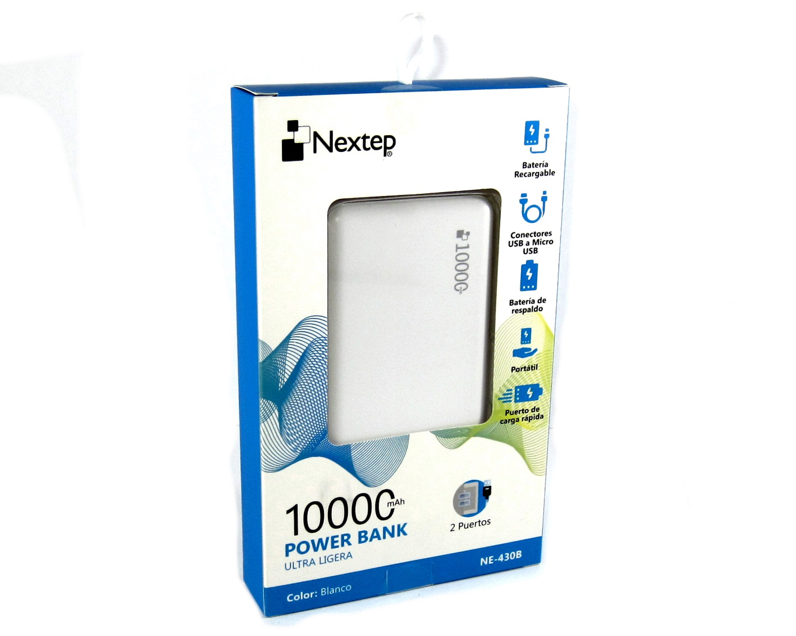 Foto 1 | Cargador Portátil Nextep Ne-430b