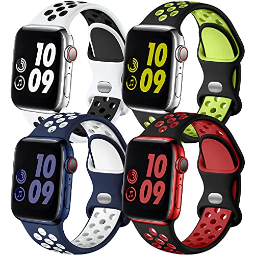 Foto 2 pulgar | Venta Internacional - Adorve Compatible Con Apple Watch Band 41mm 40 Mm 38 Mm Para Mujeres, 4 Paquetes De Pulsera