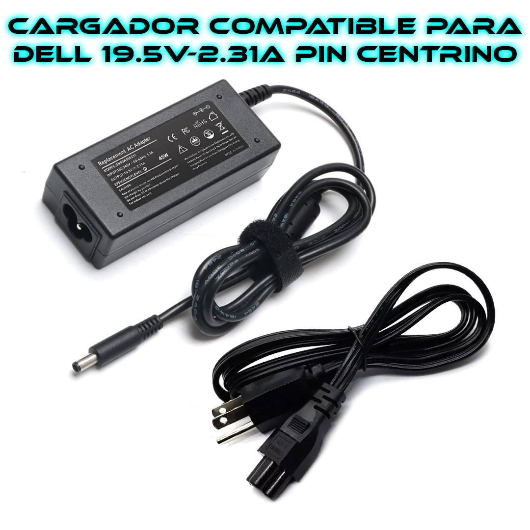 Foto 3 pulgar | Cargador Compatible  Laptop Portatil Dell 19v 2.31a Mini Centrino