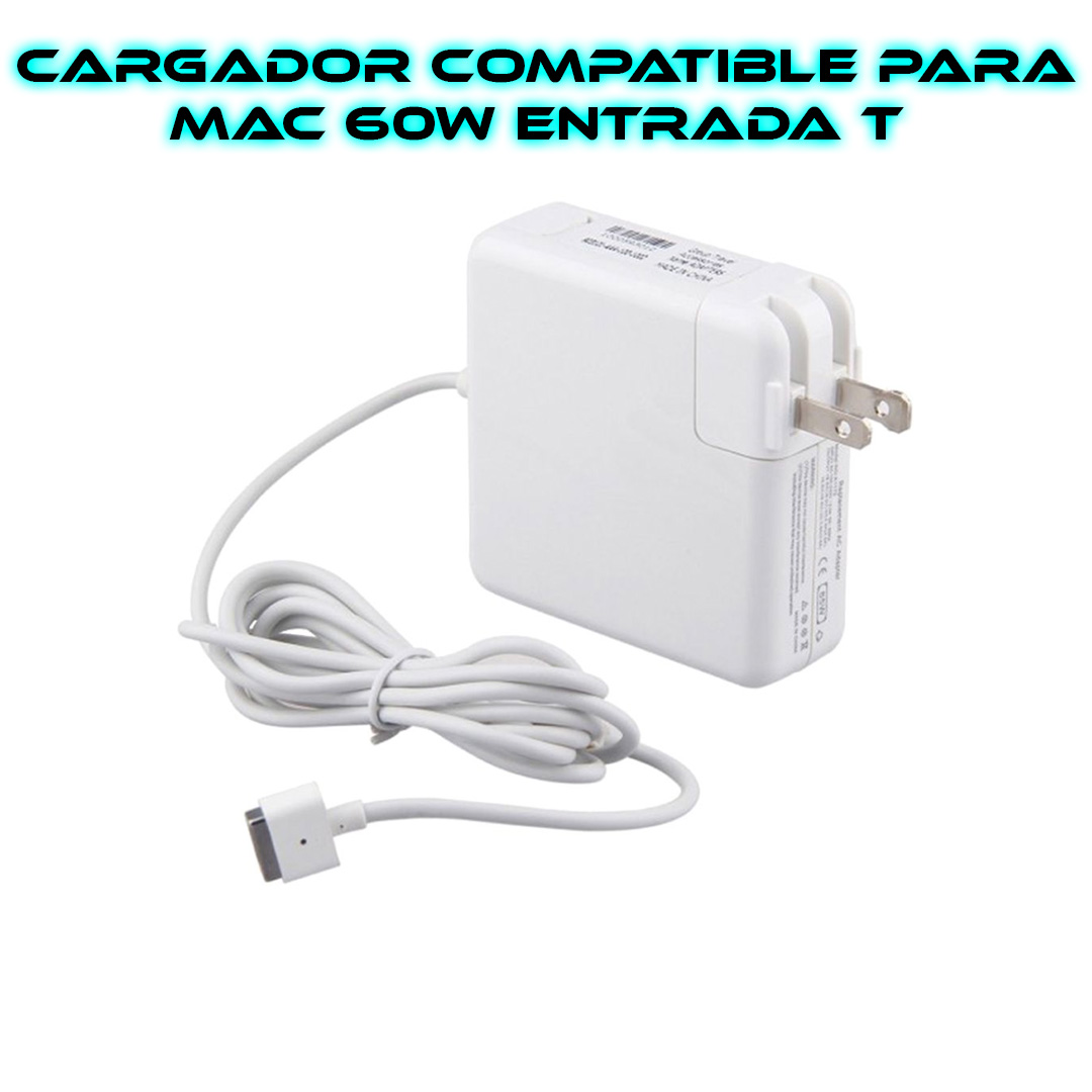 Foto 3 pulgar | Cargador Store Cline Compatible con Magsafe 2 Cargador Punta T 60w