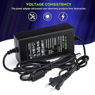 Foto 7 | Adaptador De Corriente 12v 5a Fuente De Alimentación Compatible Con Múltiples Dispositivos