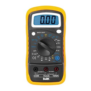 Foto 2 | Multímetro Digital Bork Mp-6014 color Amarillo con Medidor de Frecuencia
