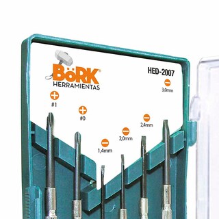 Foto 2 | Juego de 6 Desarmadores de Precisión Bork Hed-2007