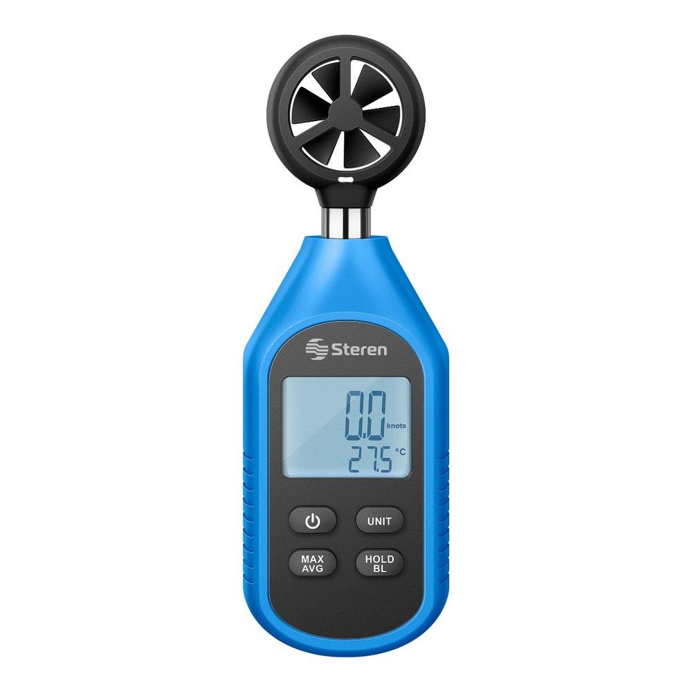 Foto 1 | Medidor Digital de Velocidad de Aire Steren HER-445 Anemómetro