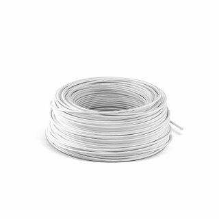 Foto 2 | Cable Eléctrico Voltmex Calibre 10 Blanco Rollo de 50 Metros