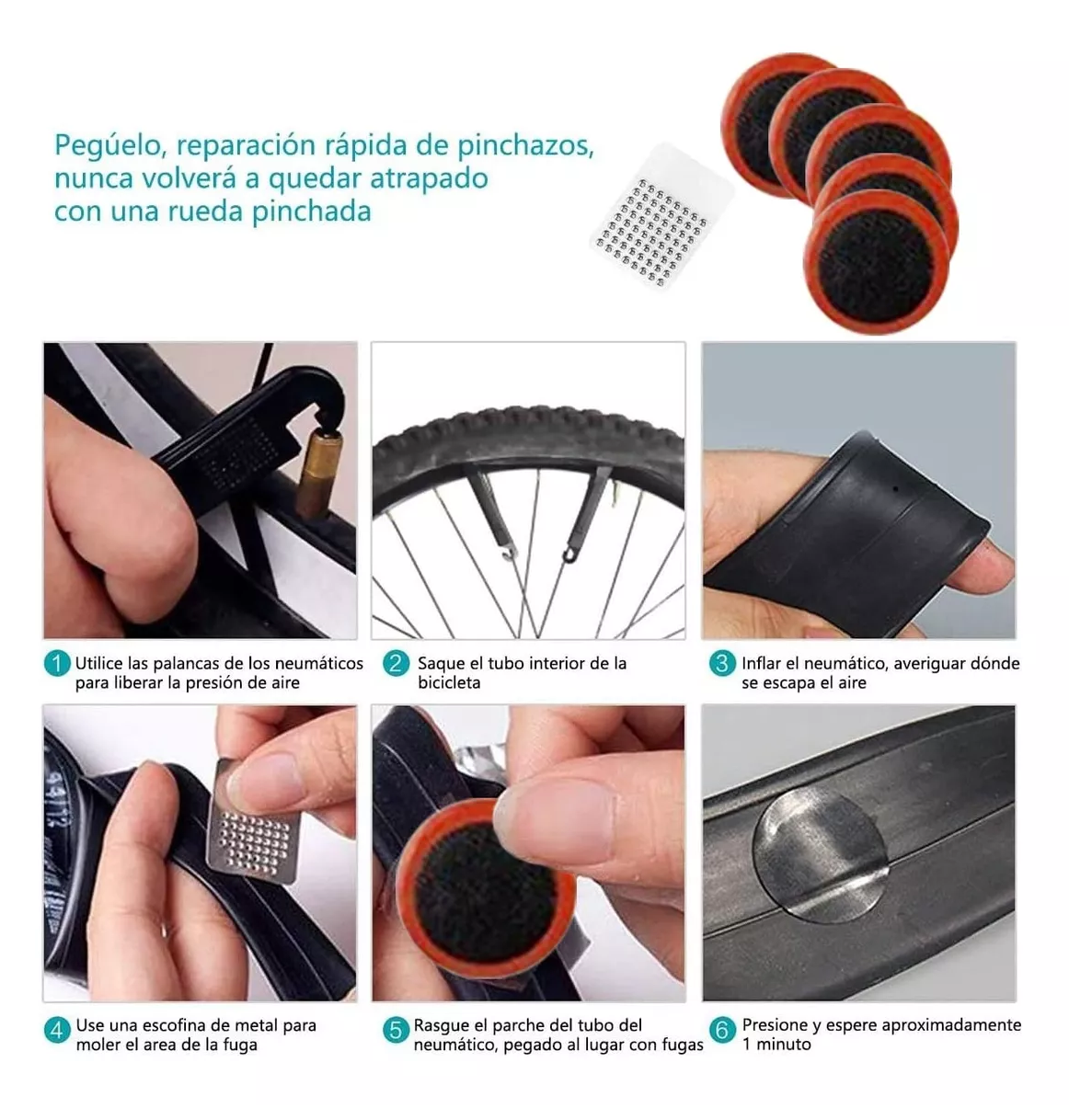 Foto 5 pulgar | Kits De Herramientas De Reparación De Bicicletas Multifuncion