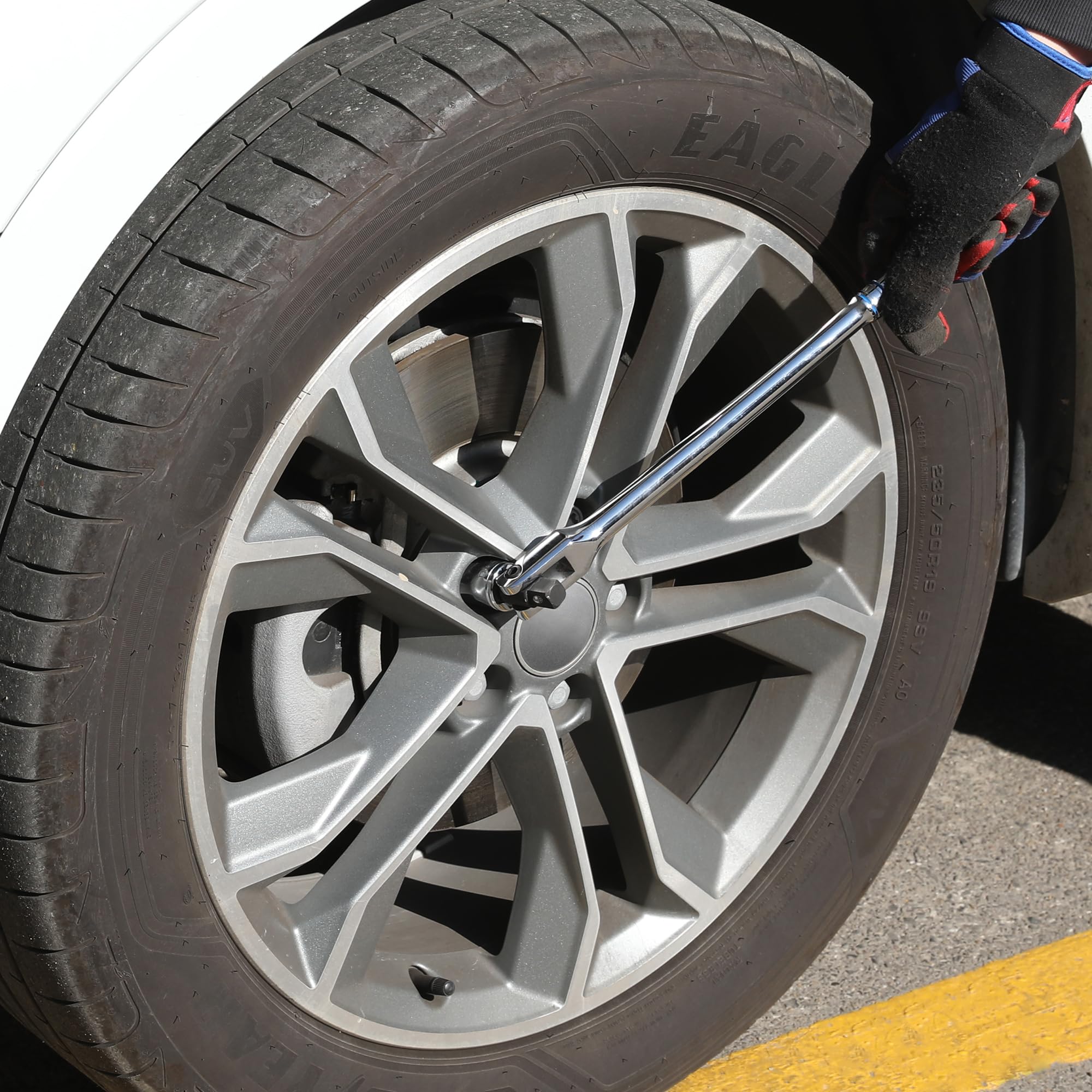 Foto 7 | Barra Rompedora Workpro Dual Drive 3/8 Y 1/2 Drive De 40 Cm De Largo - Venta Internacional.