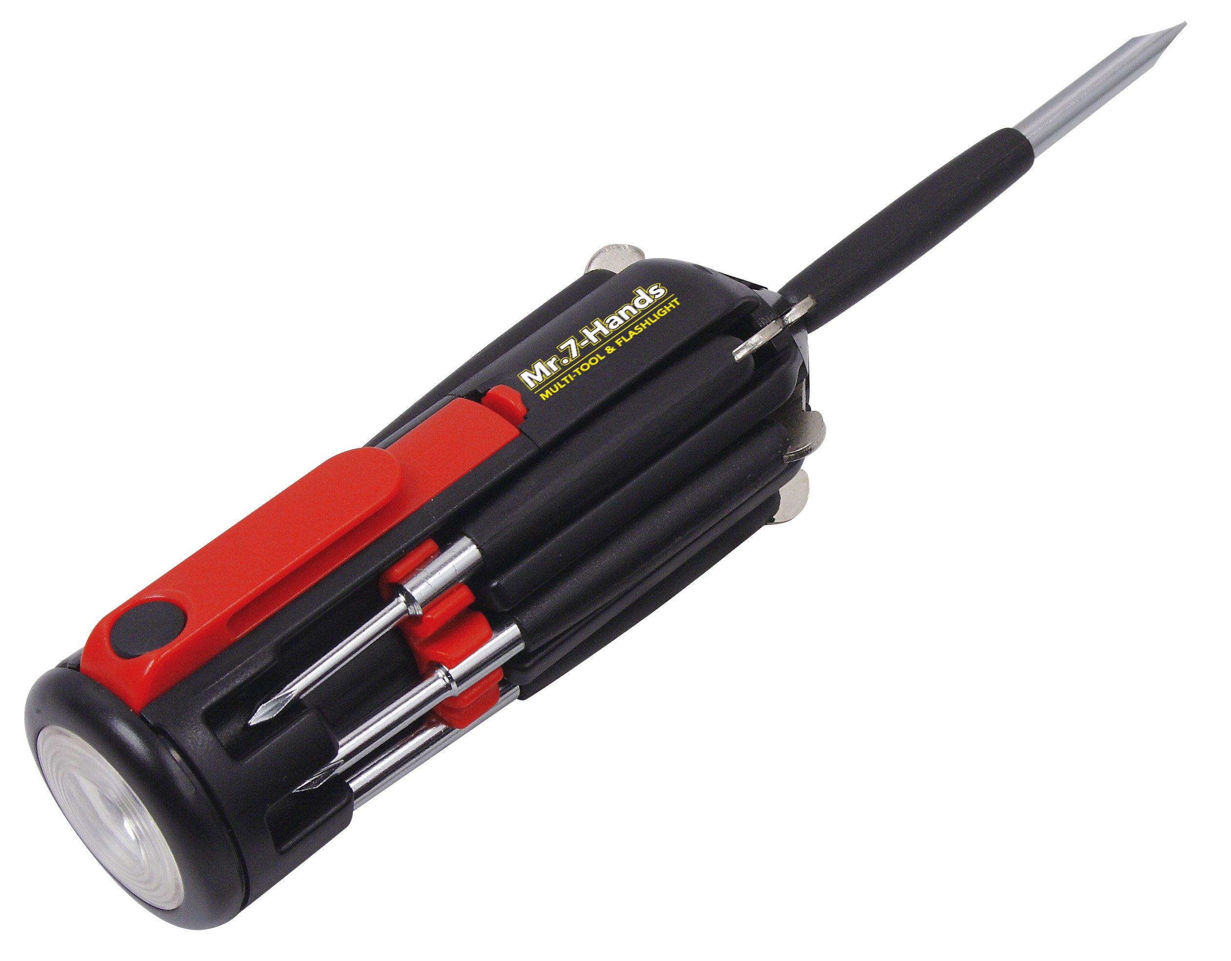 Foto 2 pulgar | Herramienta Manual Multidestornillador Apollo Tools Mr. 7-hands, Color Rojo - Venta Internacional.