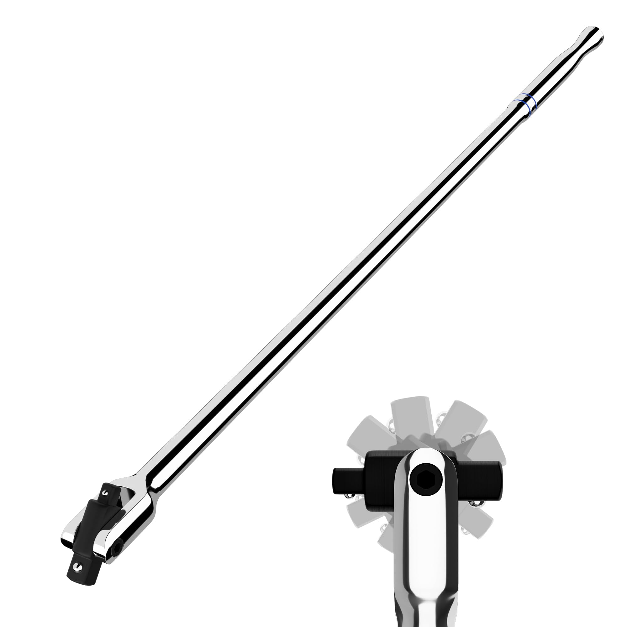 Foto 1 | Barra Rompedora Workpro Dual Drive De 3/8 Y 1/2, 60 Cm De Largo - Venta Internacional.